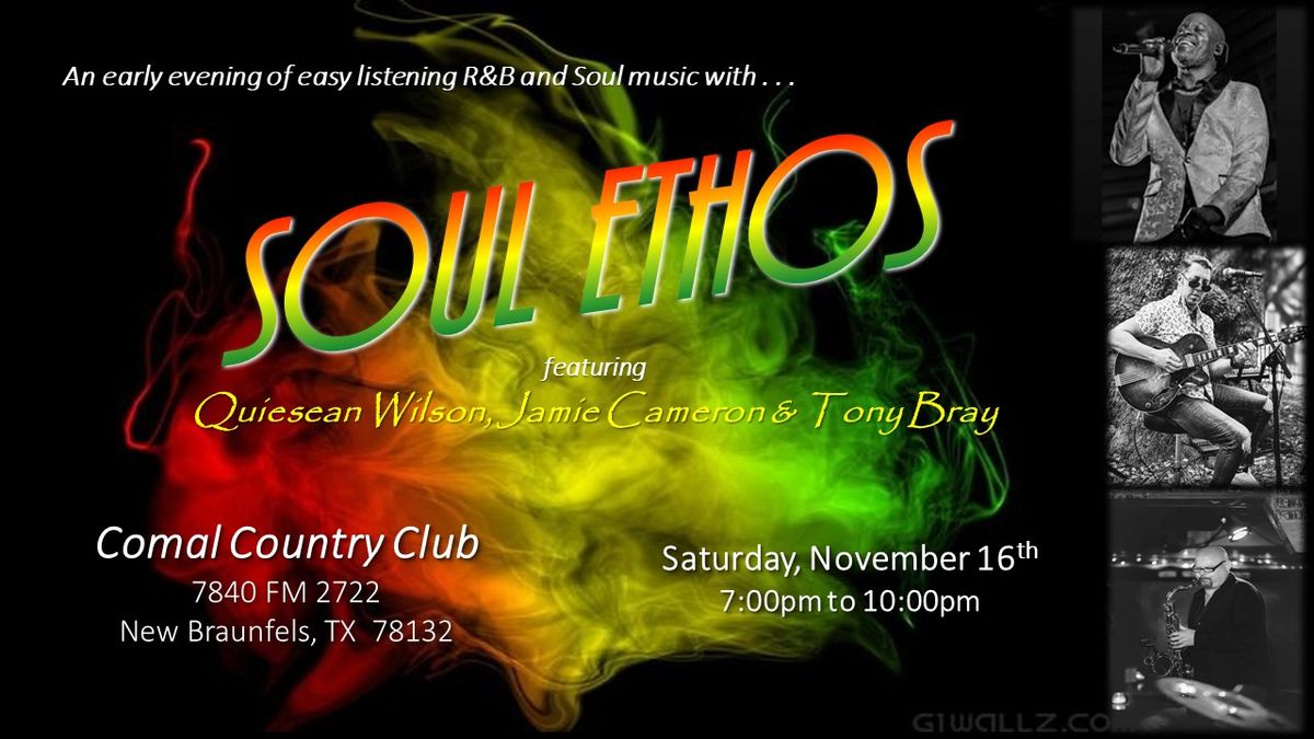 Soul Ethos featuring Quiesean Wilson, Jamie Cameron & Tony Bray