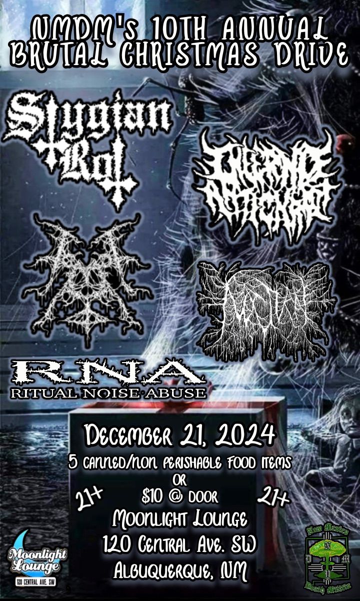 NMDM\u2019s 10th Annual Brutal Christmas Drive