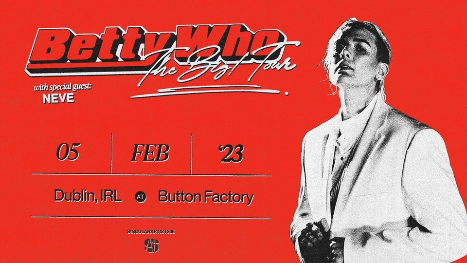 Betty Who \/\/ Button Factory