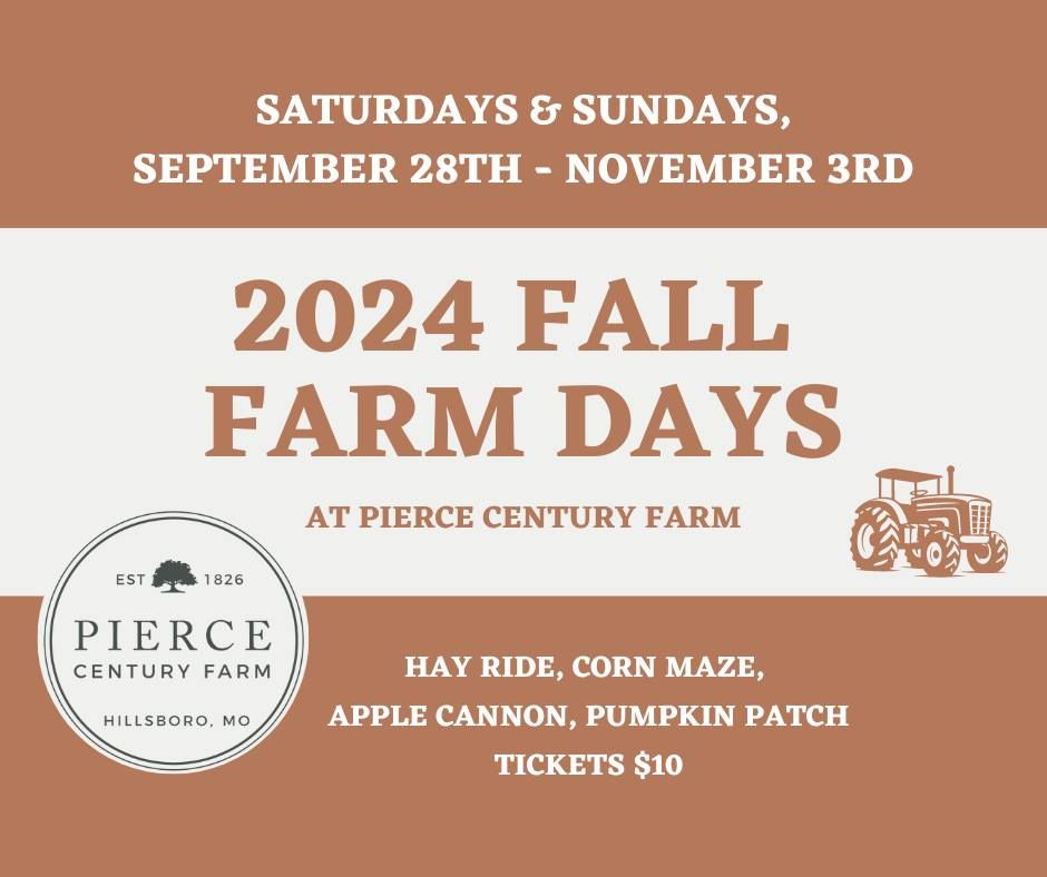 FALL FARM DAYS