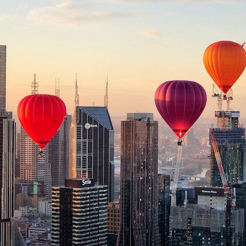 Melbourne Balloon Flight at Sunrise & Optional Champagne Breakfast