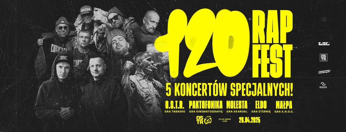 120 RAP FEST III \/ \u0141\u00d3D\u0179 \/ ATLAS ARENA \/ 26.04.25