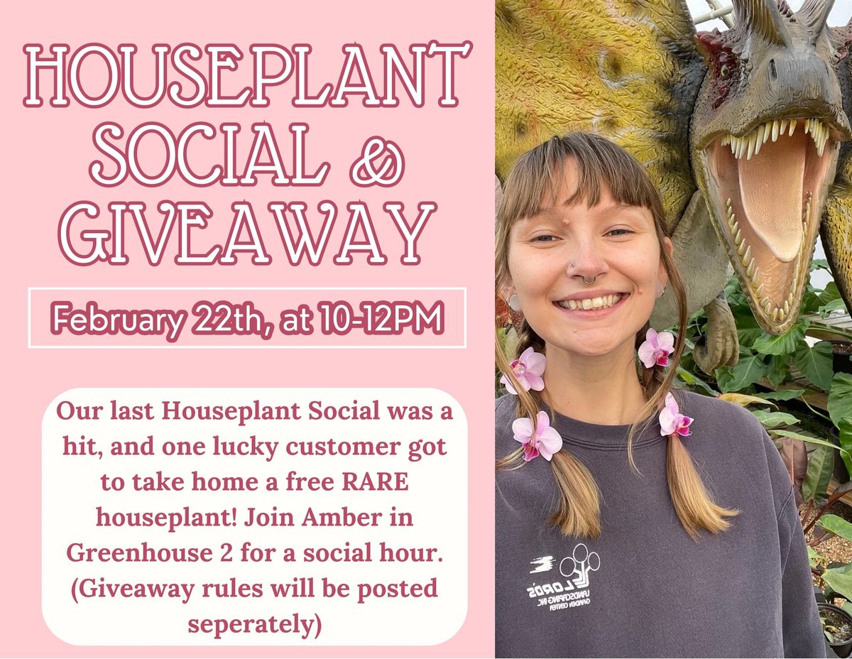 Houseplant Social and Giveaway