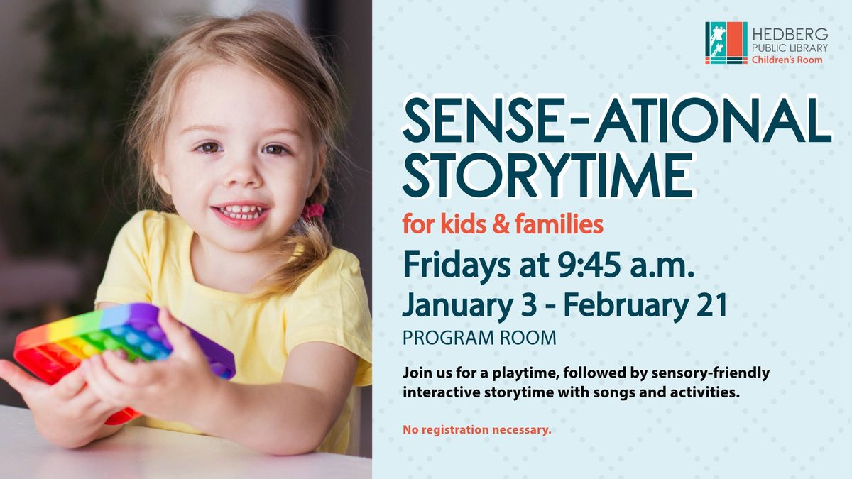 Sense-Ational Storytime (kids & families)