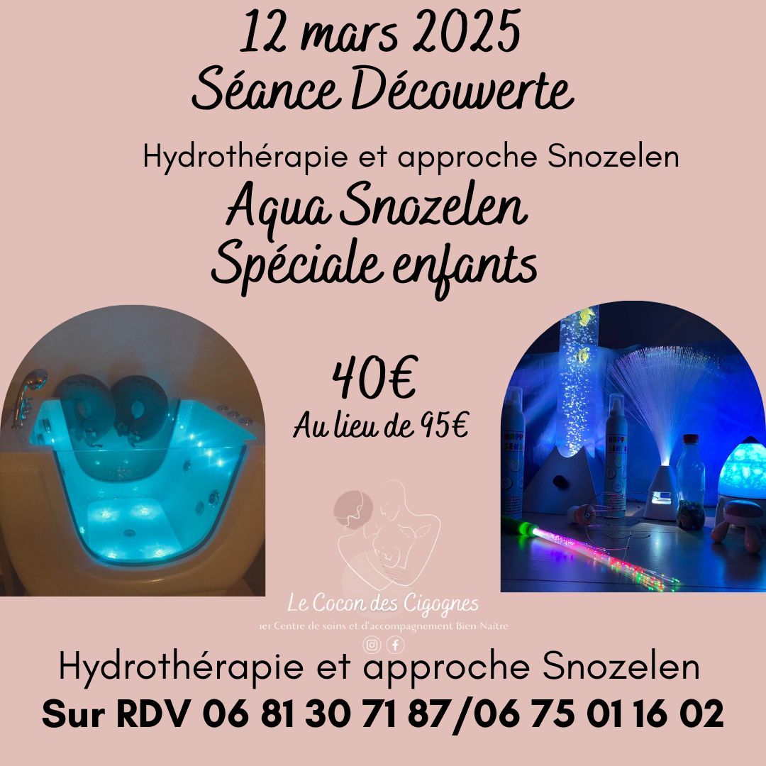 D\u00e9couvrez l'Aqua Snozelen pour les enfants 