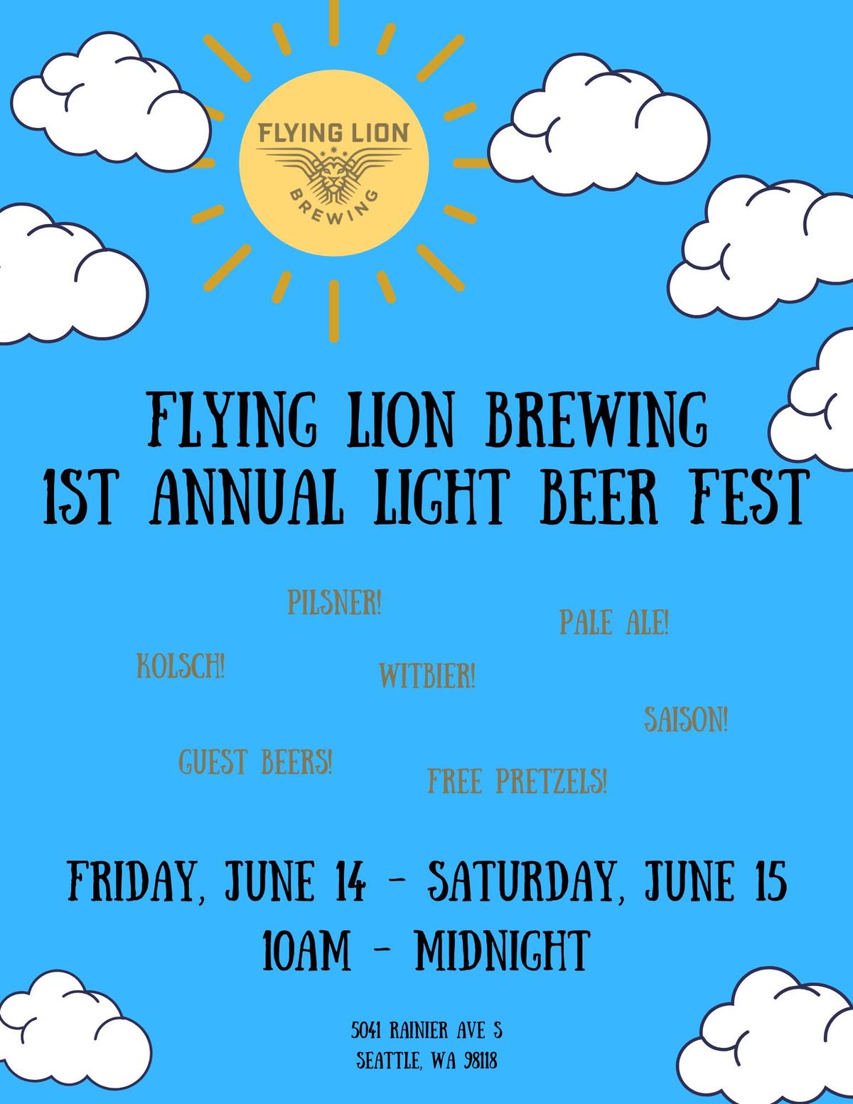 1st Annual Light Beer Fest