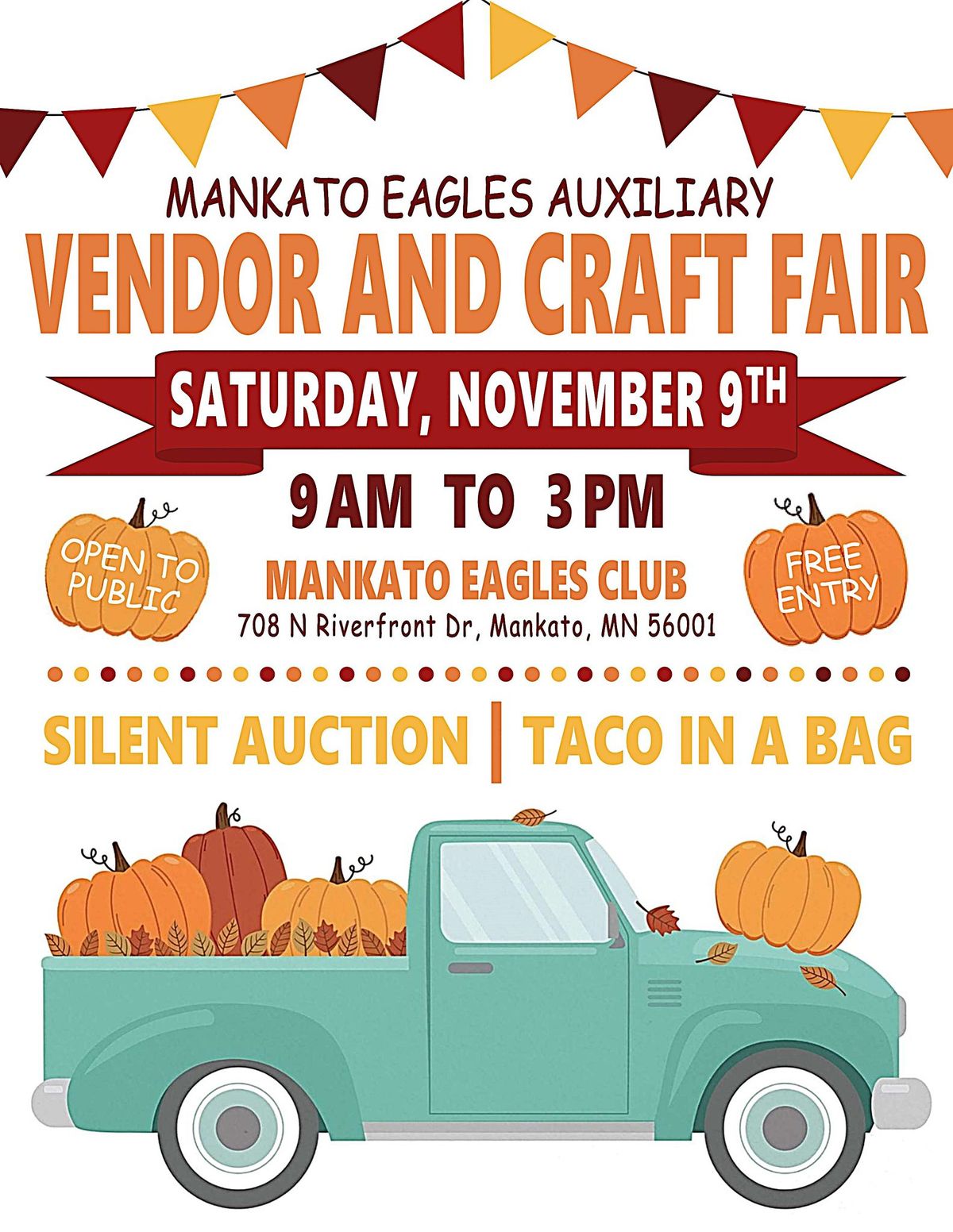 Mankato Eagles Vendor & Craft Fair