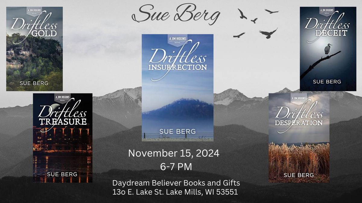 Fall Wisconsin Author Event featuring Sue Berg