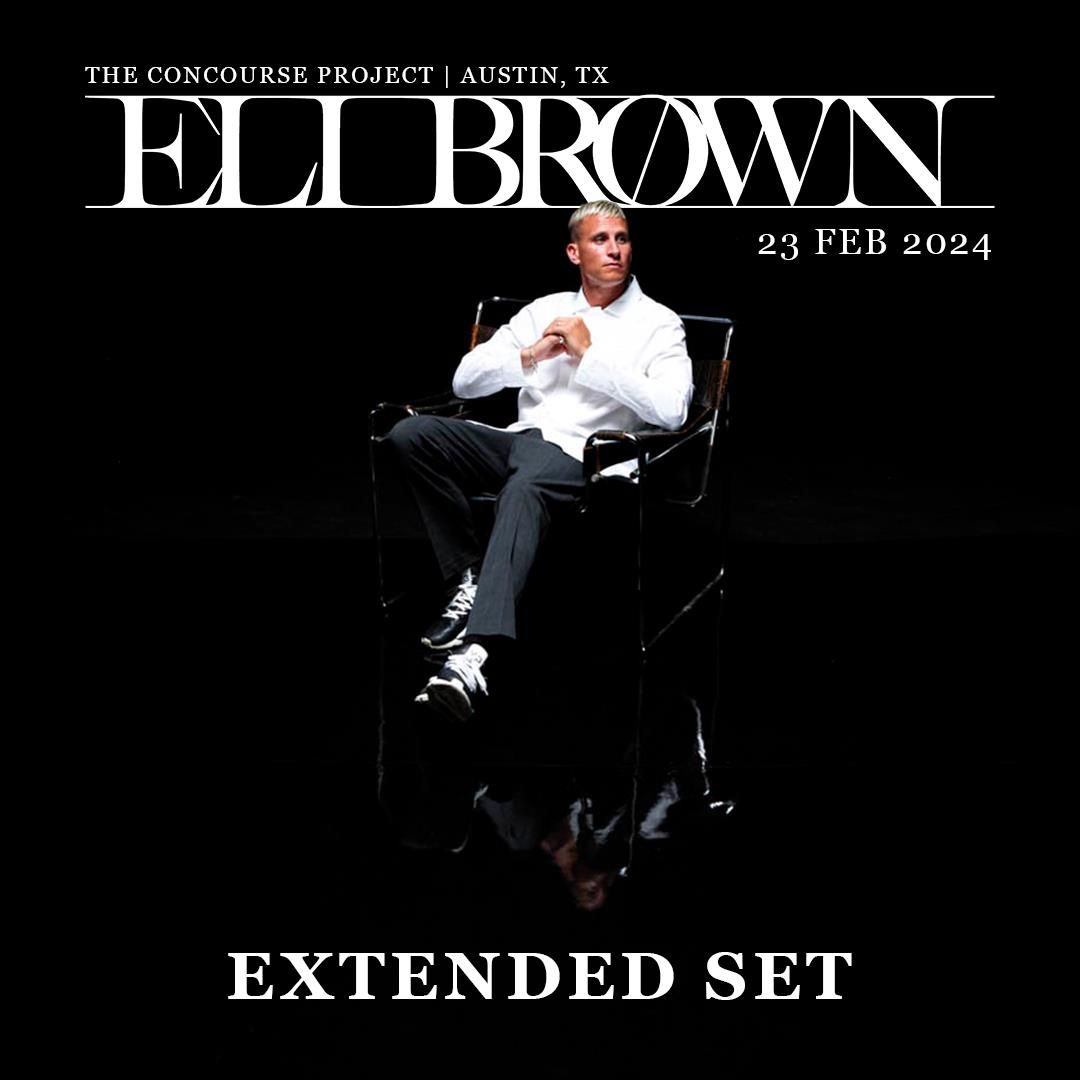 Eli Brown at Stereo Live Houston