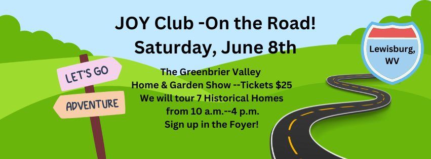 ERNC JOY Club Greenbrier Valley Tour