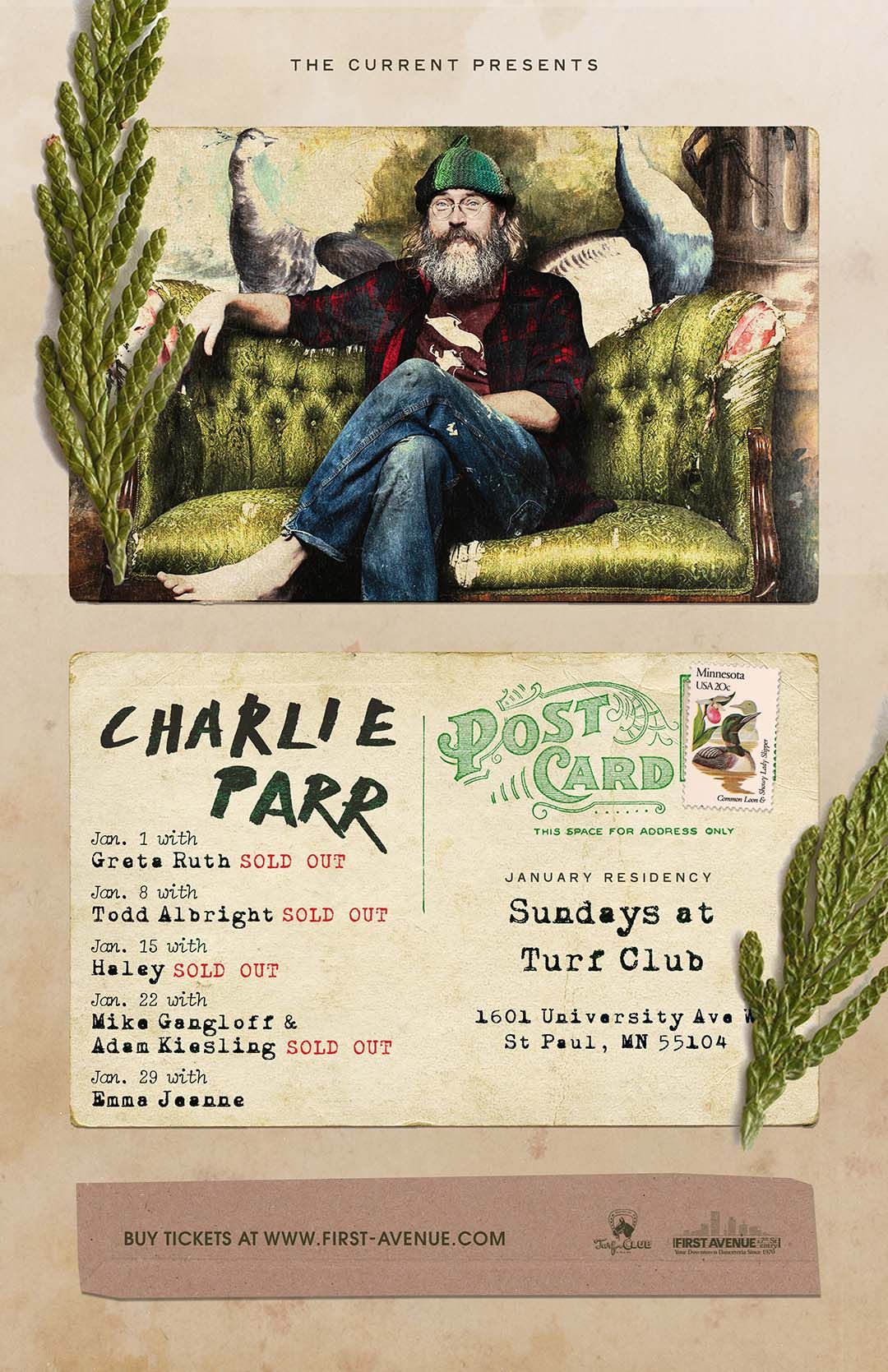 Charlie Parr at Turf Club