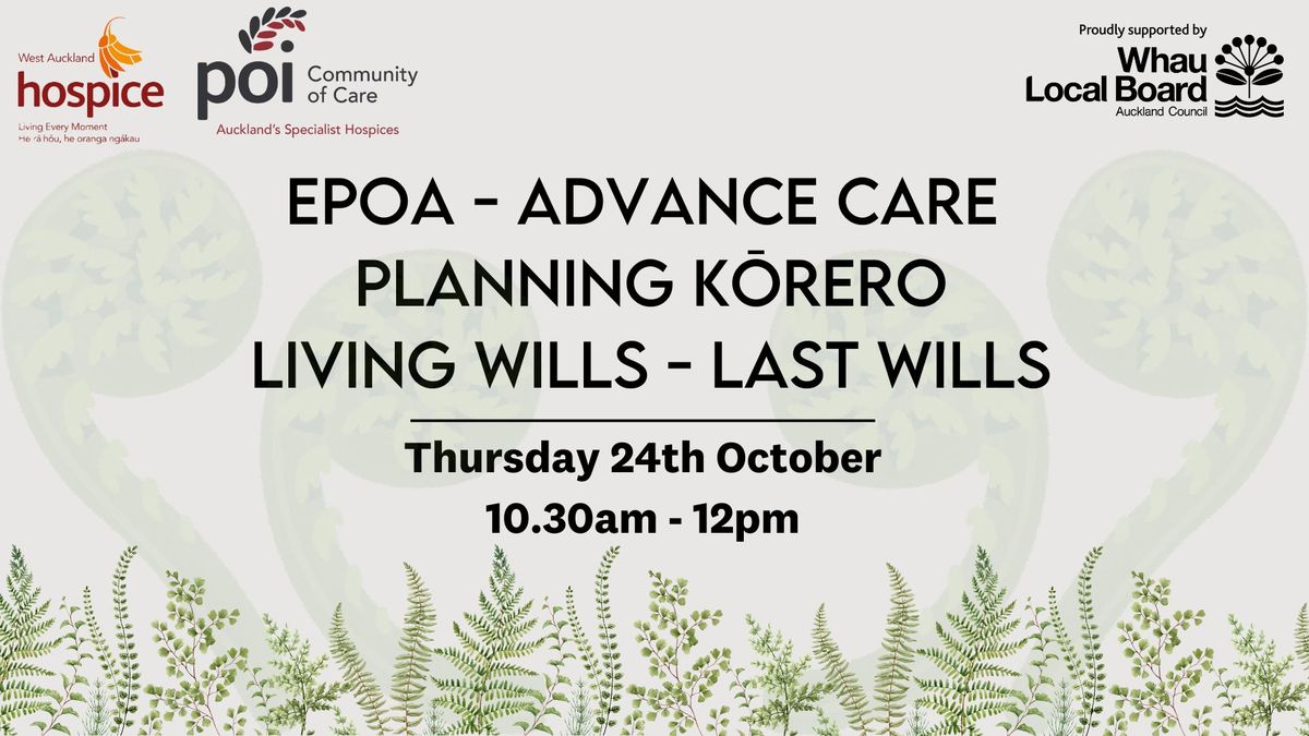 EPOA Korero with Community of Care