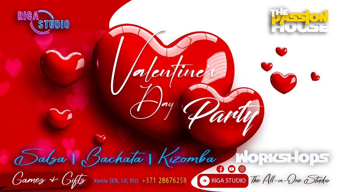 Valentines Dance PARTY - Shows, Gifts & Surprises | Riga studio x Urban Sensual