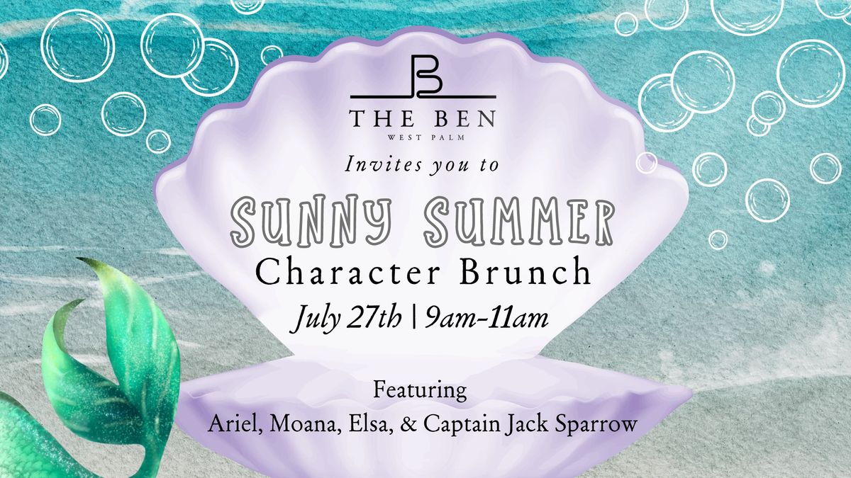 A Sunny Summer Character Brunch at The Ben