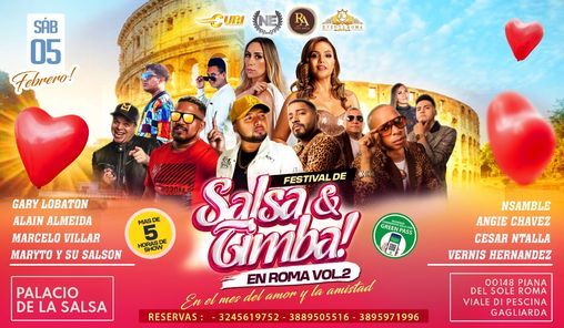 FESTIVAL DE SALSA & TIMBA EN ROMA vol.2
