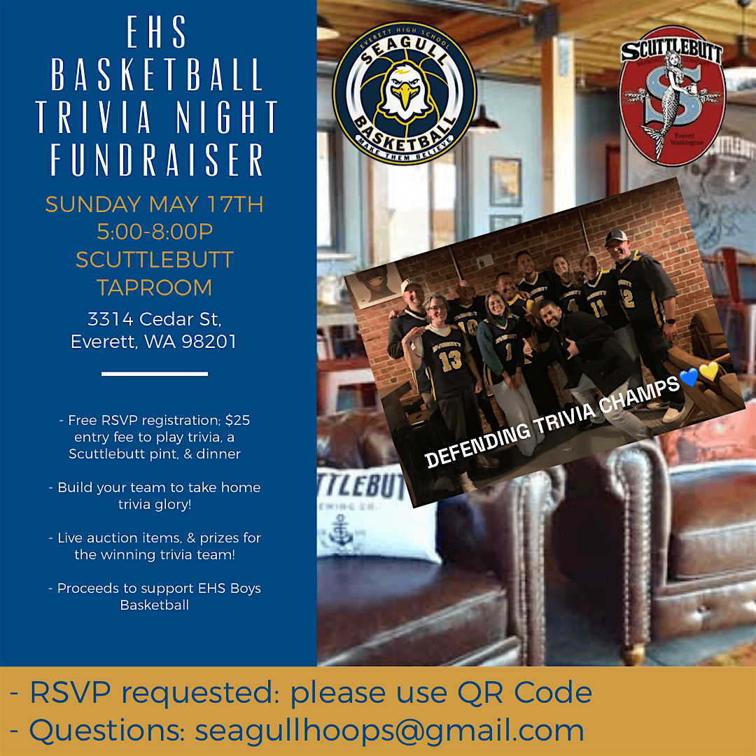 2026 EHS Boys Basketball Trivia Night Fundraiser