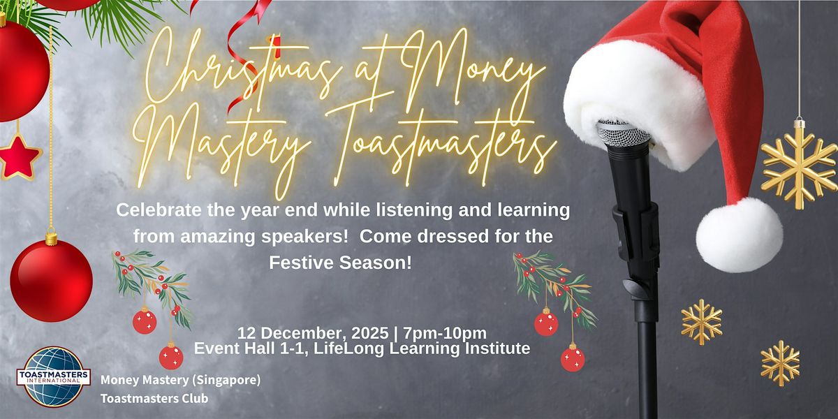 Pitch Santa : on stage MMTMC Christmas Party