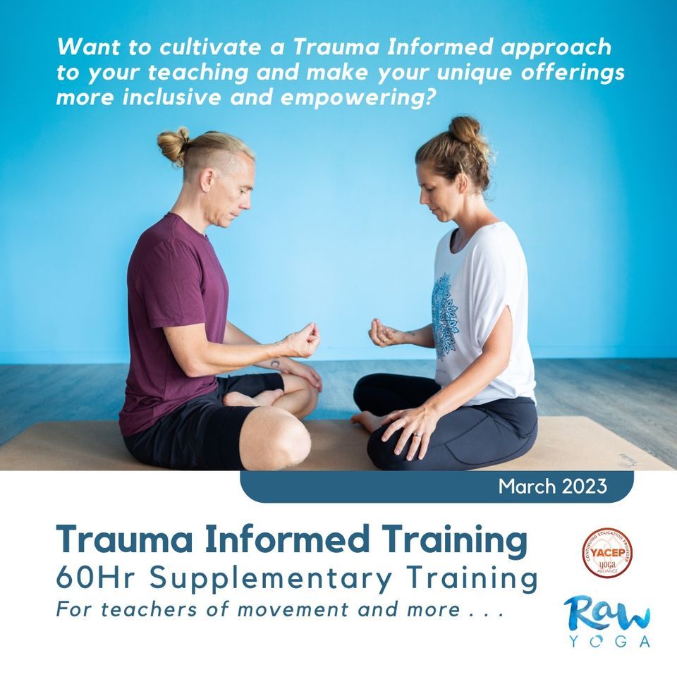 Trauma Informed Teacher Training - 60 Hour (YACEP)