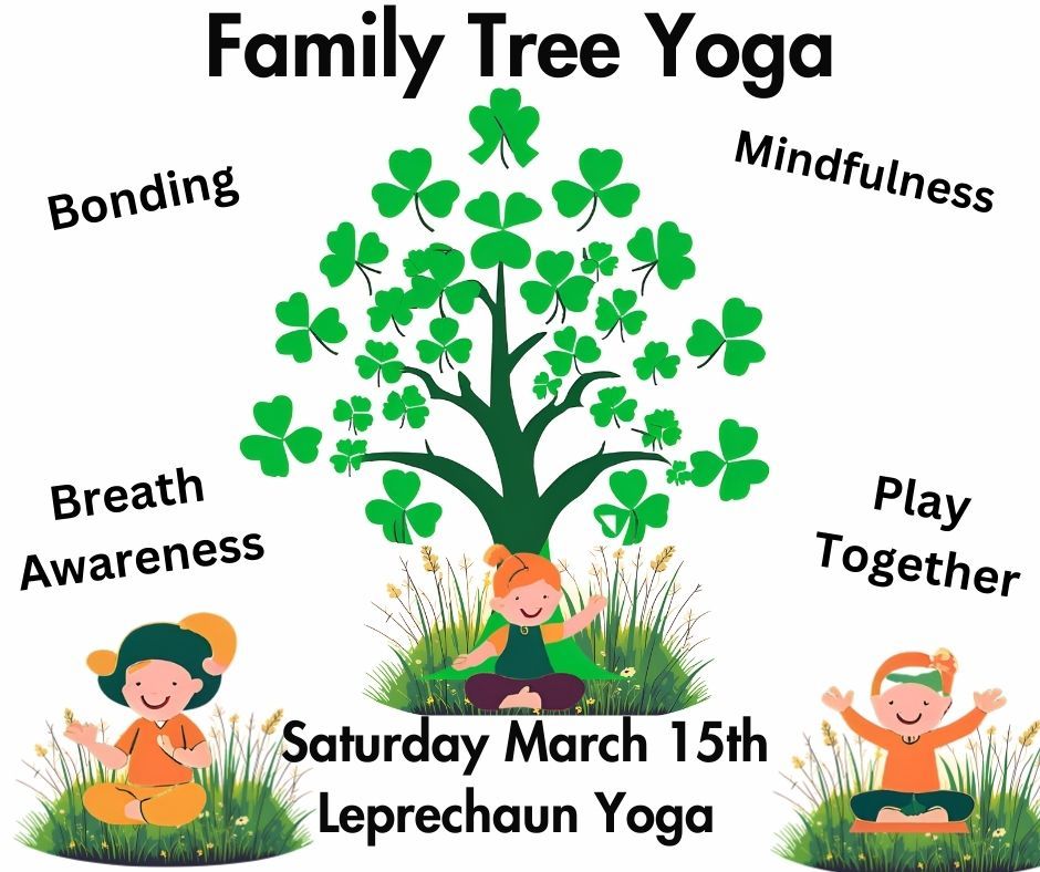 \ud83c\udf33Family Tree Yoga\ud83c\udf33 1-6 years old