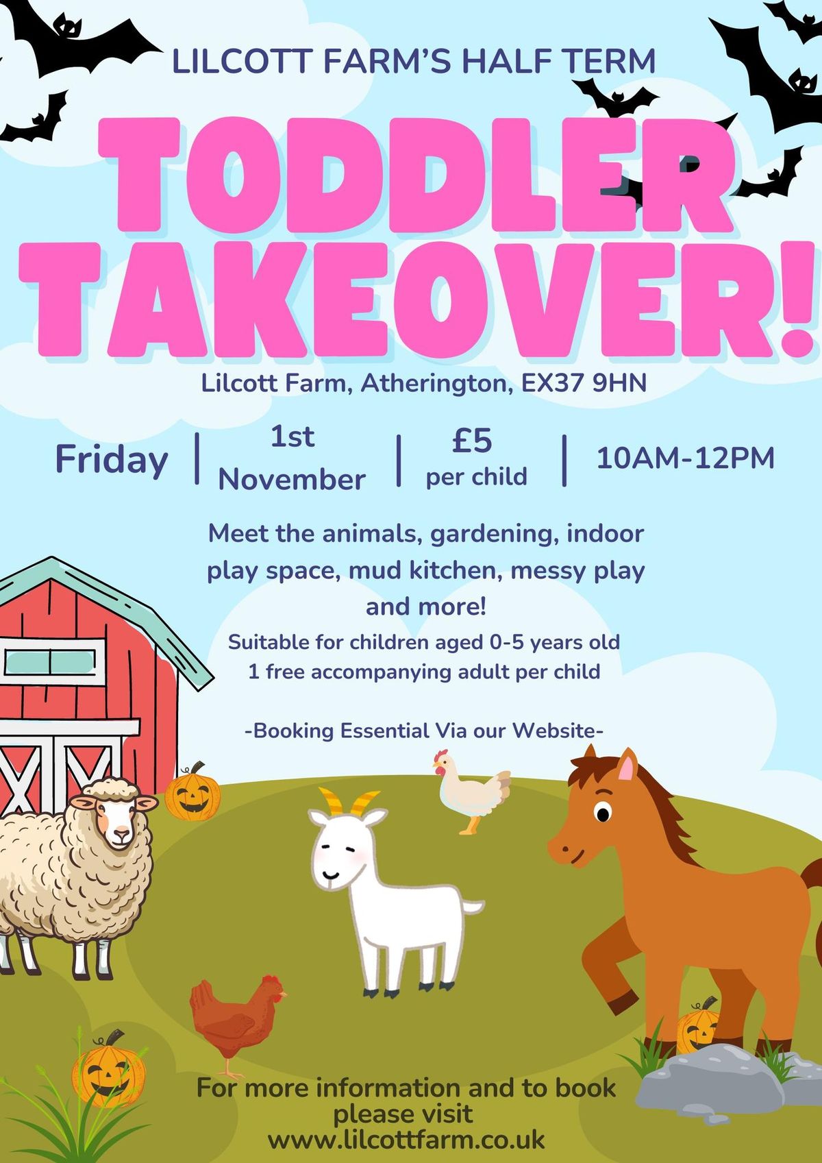 Toddler Takeover Morning [FULLY BOOKED]