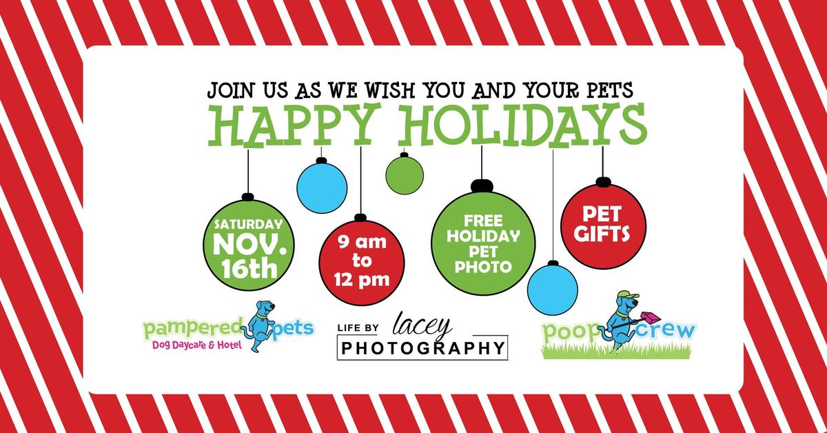 FREE Holiday Pet Photo!