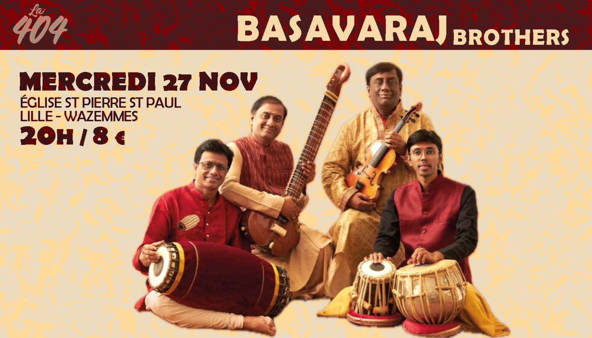 BASAVARAJ BROTHERS -CONCERT EVENEMENT