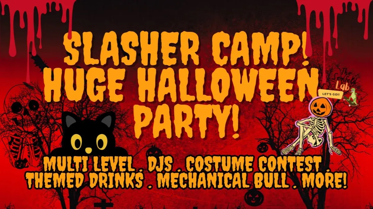 HUGE HALLOWEEN PARTY! DJ, COSTUME CONTEST, MULTI-LEVEL, MECHANICAL BULL & MORE!