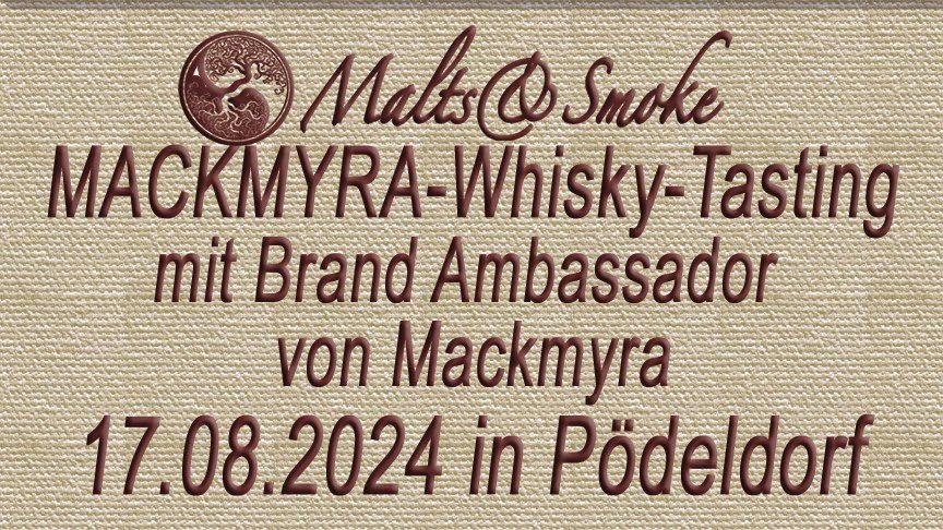 MACKMYRA-Tasting mit Brand Ambassador