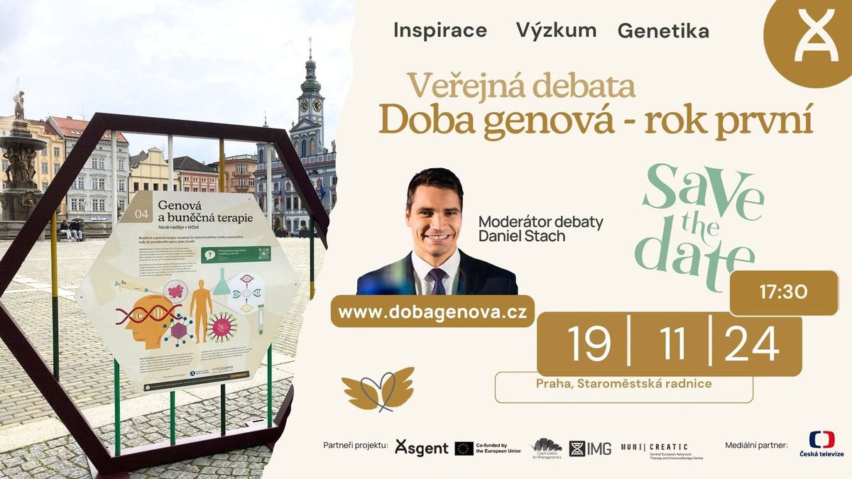 Debata s Danielem Stachem: Doba genov\u00e1 - rok prvn\u00ed