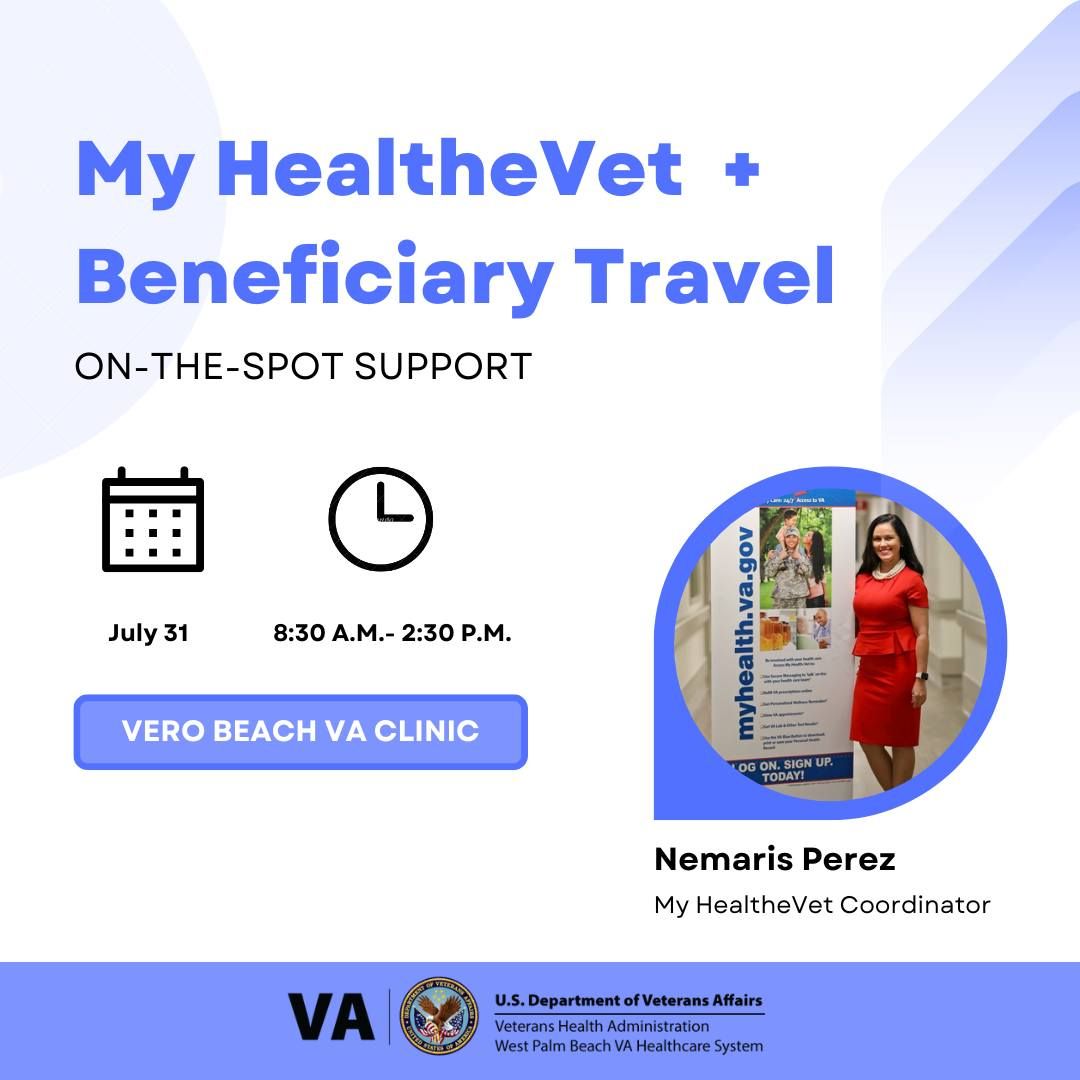 On-The-Spot Support | MyHealtheVet + Beneficiary Travel 