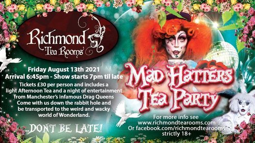 Richmond Tearooms: Mad Hatter Tea Party