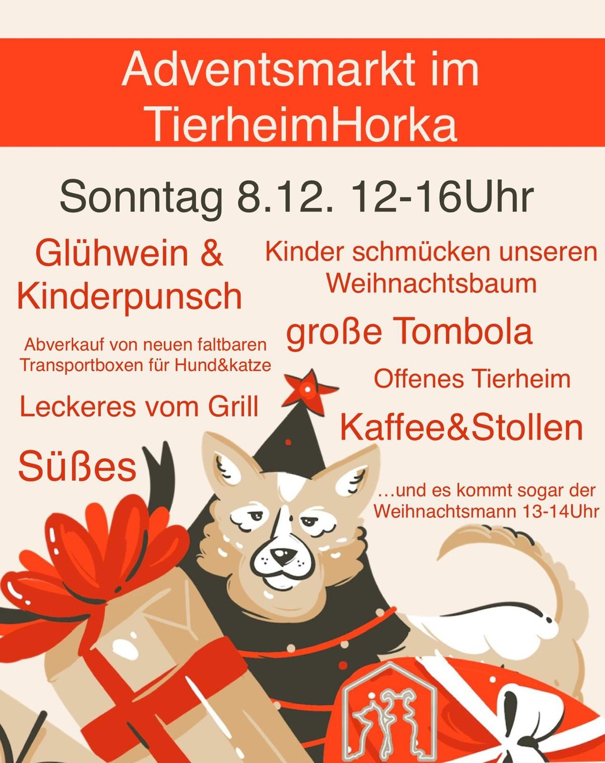 Weihnachtsmarkt im Tierheim