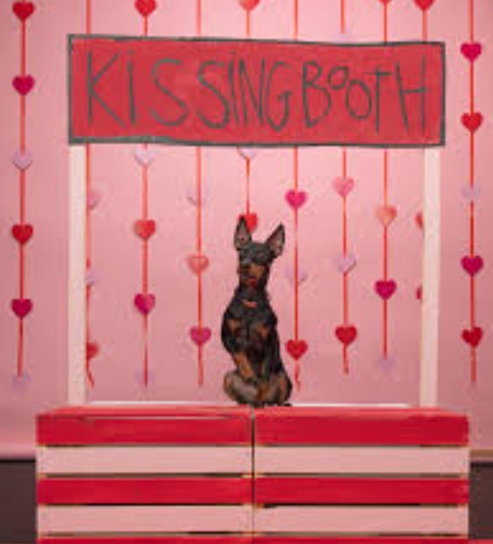 Puppy Kissing Booth and Crafts