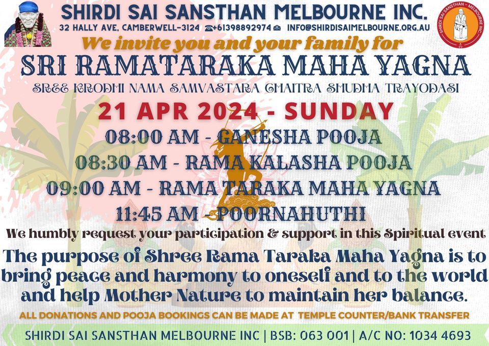 SRI RAMATARAKA MAHA YAGNA