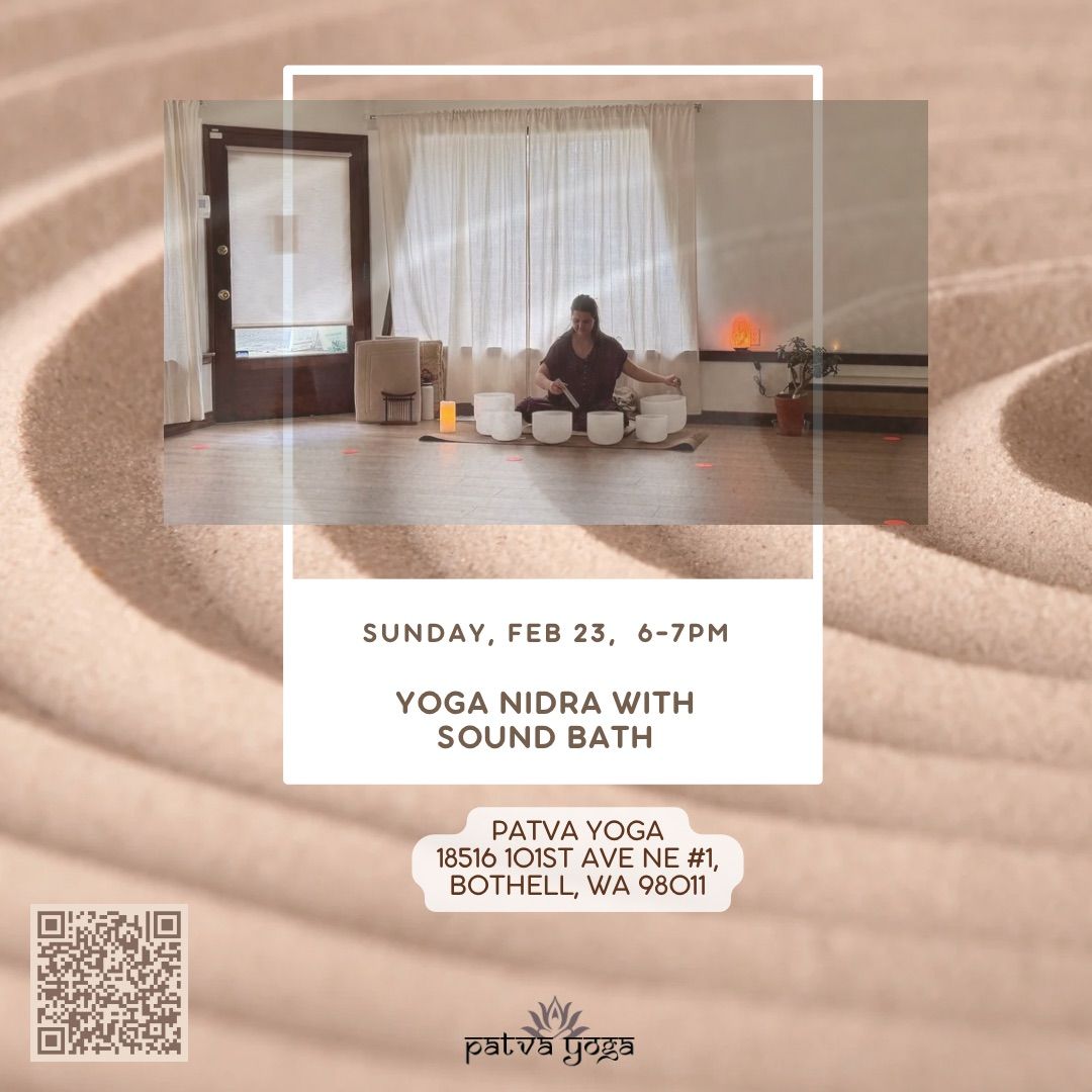 Yoga Nidra with sound bowls