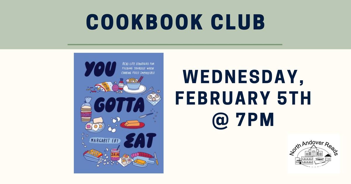 Cookbook Club: You Gotta Eat