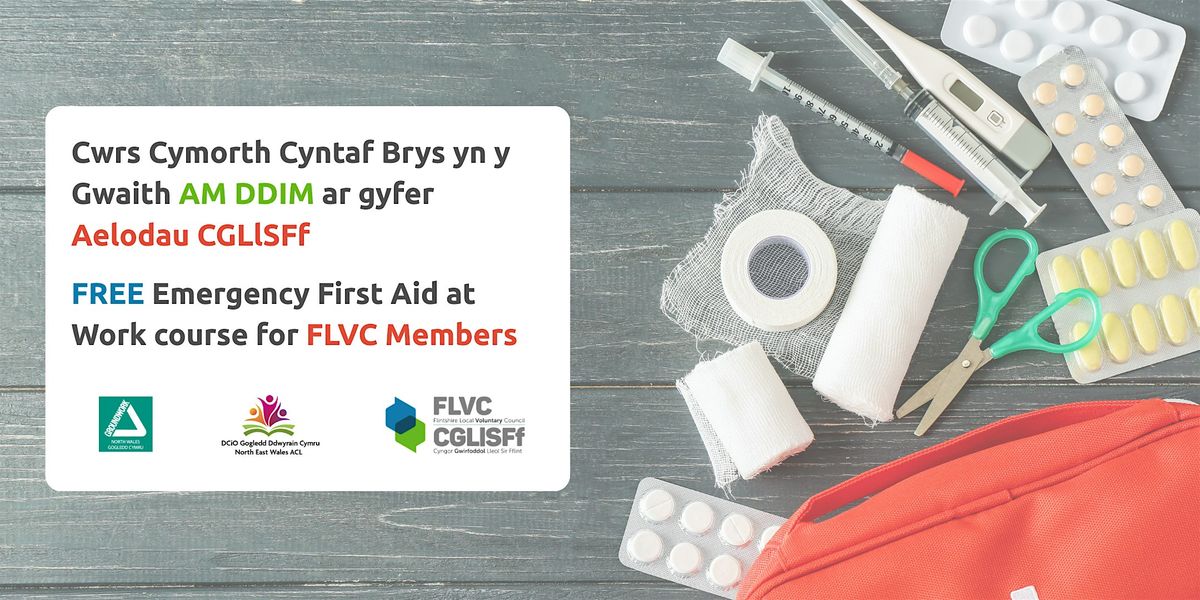 FREE Emergency First Aid at Work course for FLVC Members