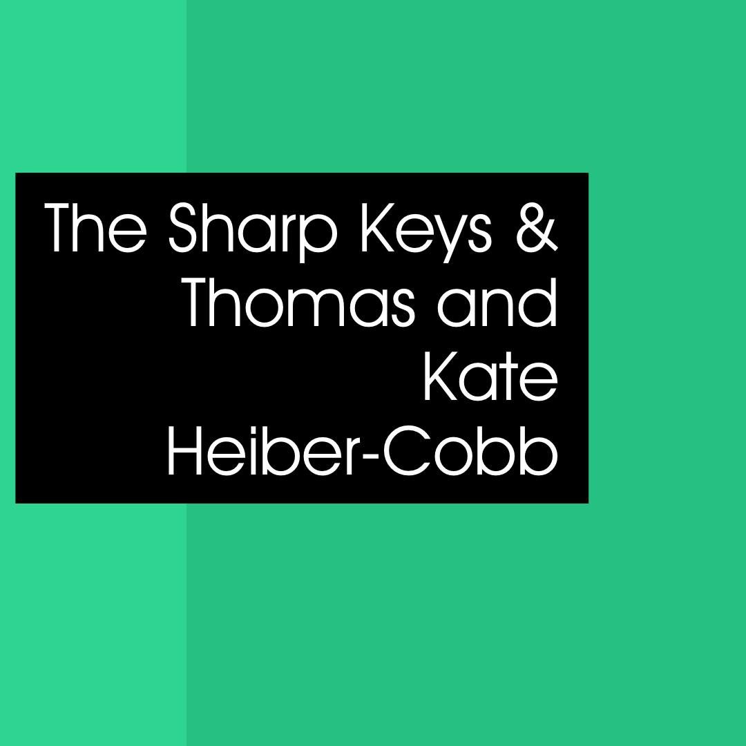 Farley Center Summer Market - The Sharp Keys (Heidi Coles & Ken Stewart)  & Tom and Kate Heiber-Cobb