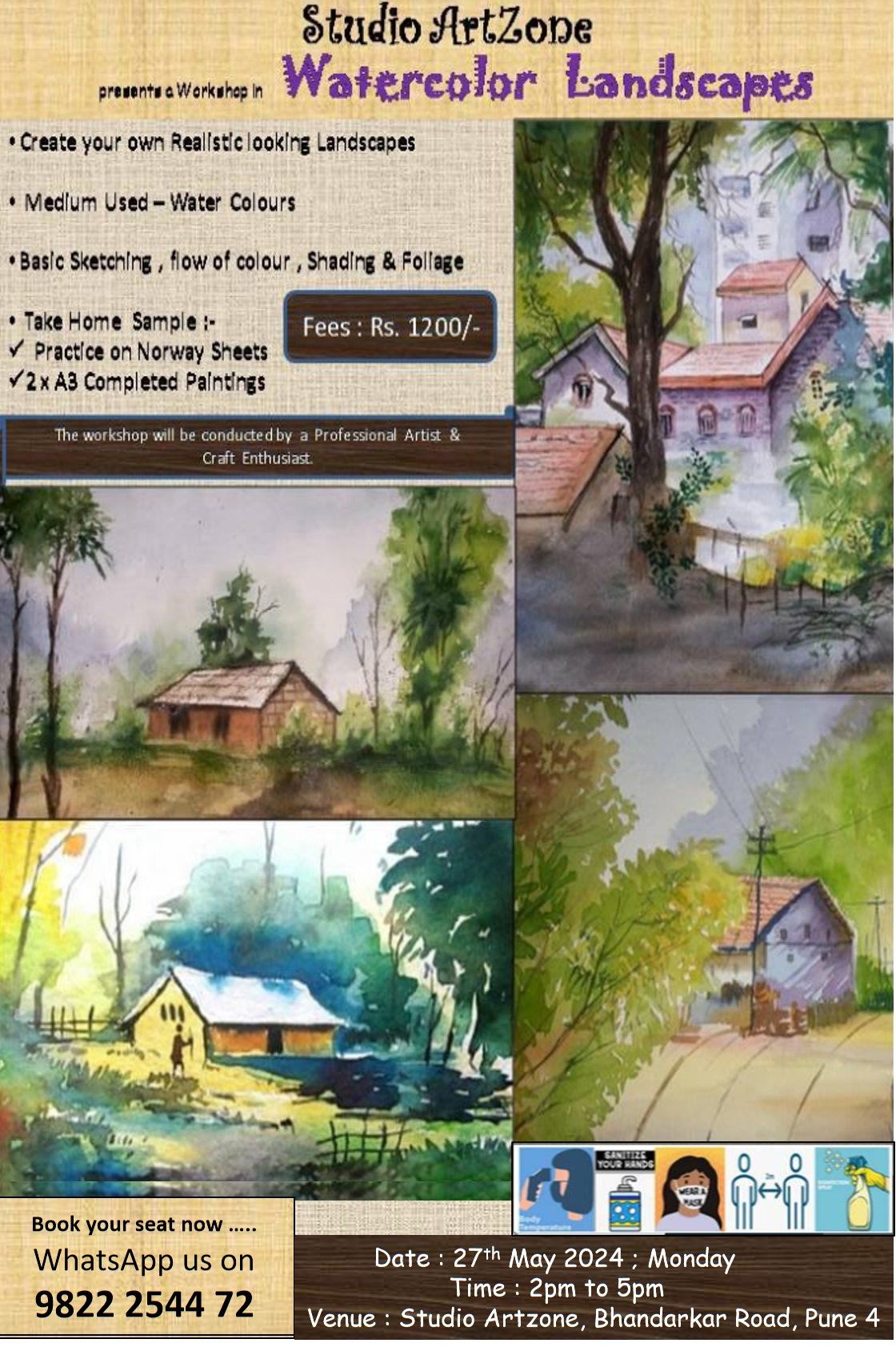 Watercolor Landscapes Workshop