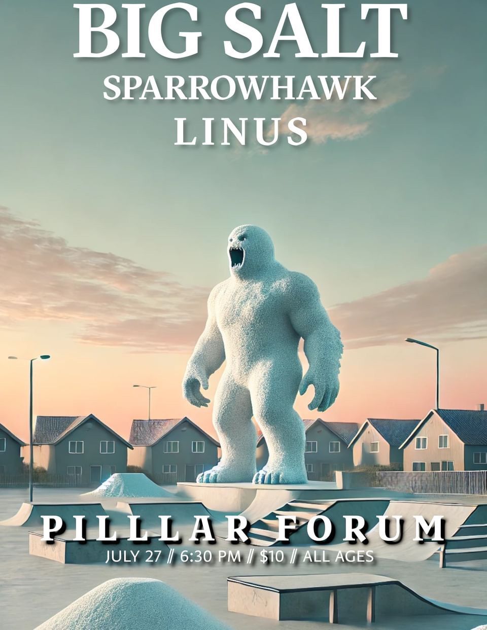 BIG SALT, SPARROWHAWK, LINUS - Live @ Pilllar Forum Cafe 