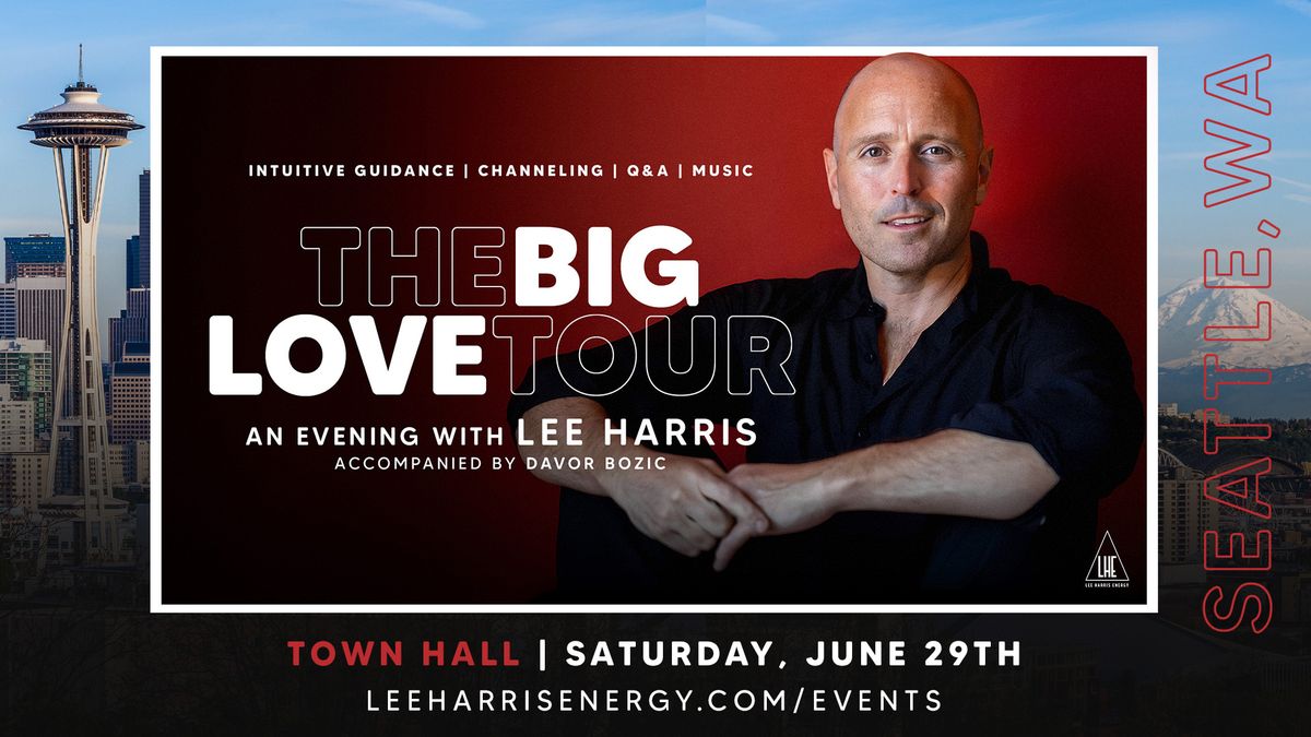 An Evening with Lee Harris - Town Hall Seattle SOLD OUT