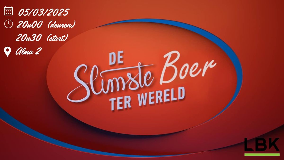 LBK quiz: de slimste boer ter wereld 