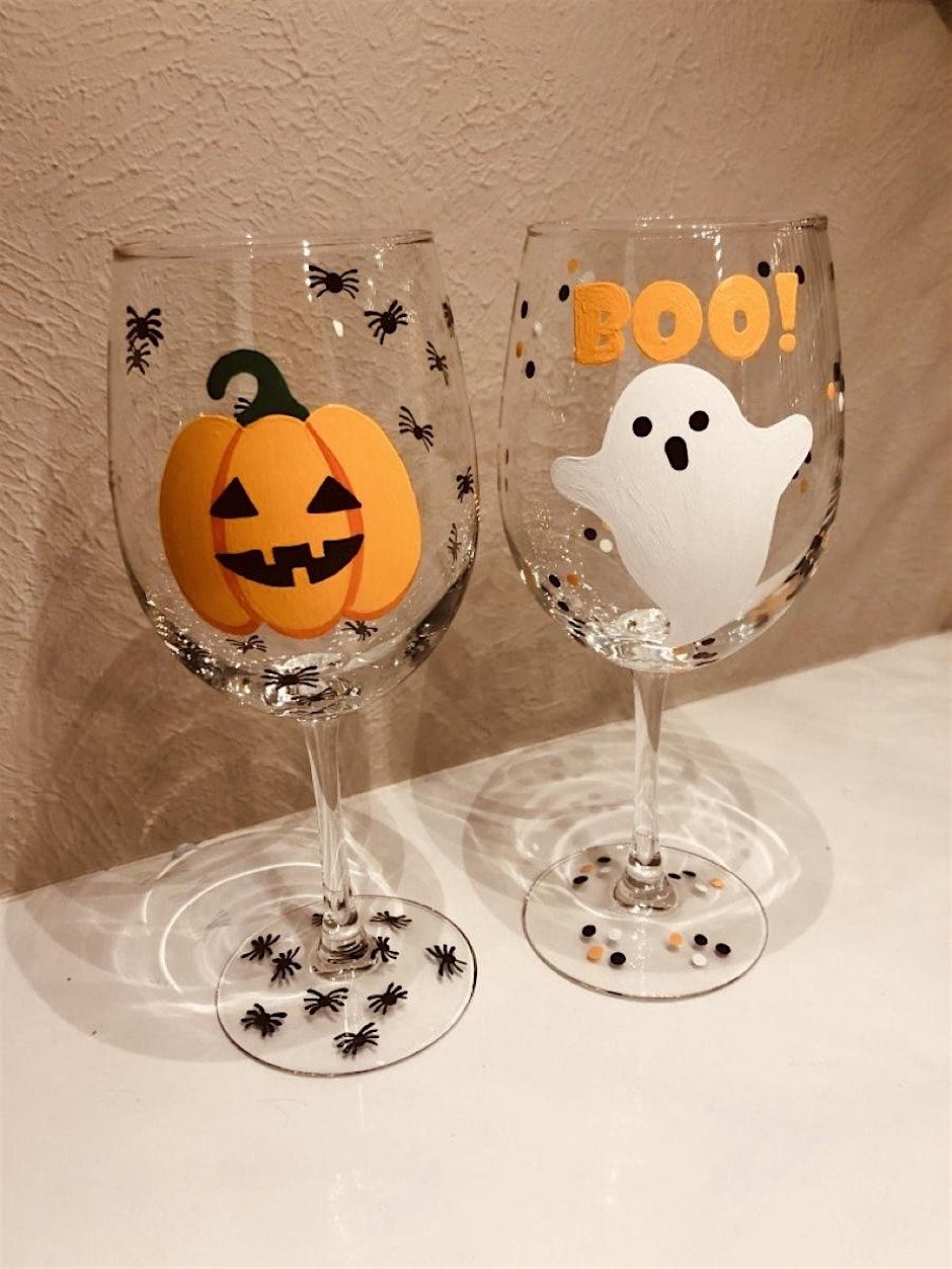 Halloween Prosecco & Painting