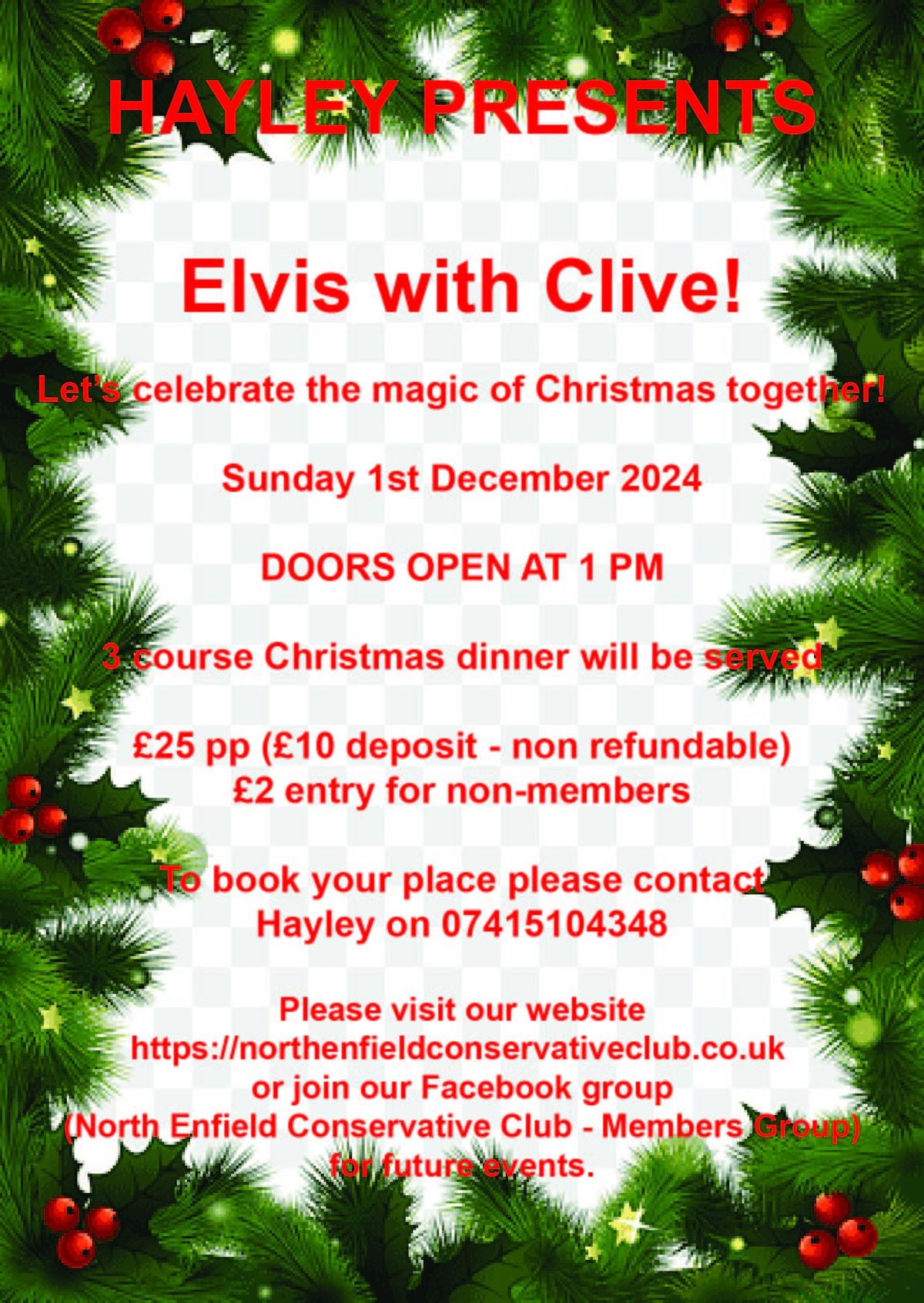 Hayley Presents - Elvis with Clive!