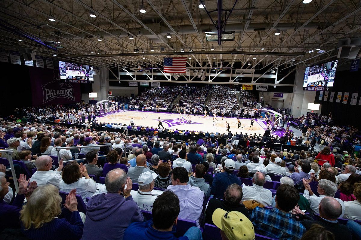 Furman Paladins at Samford University Bulldogs Mens Basketball