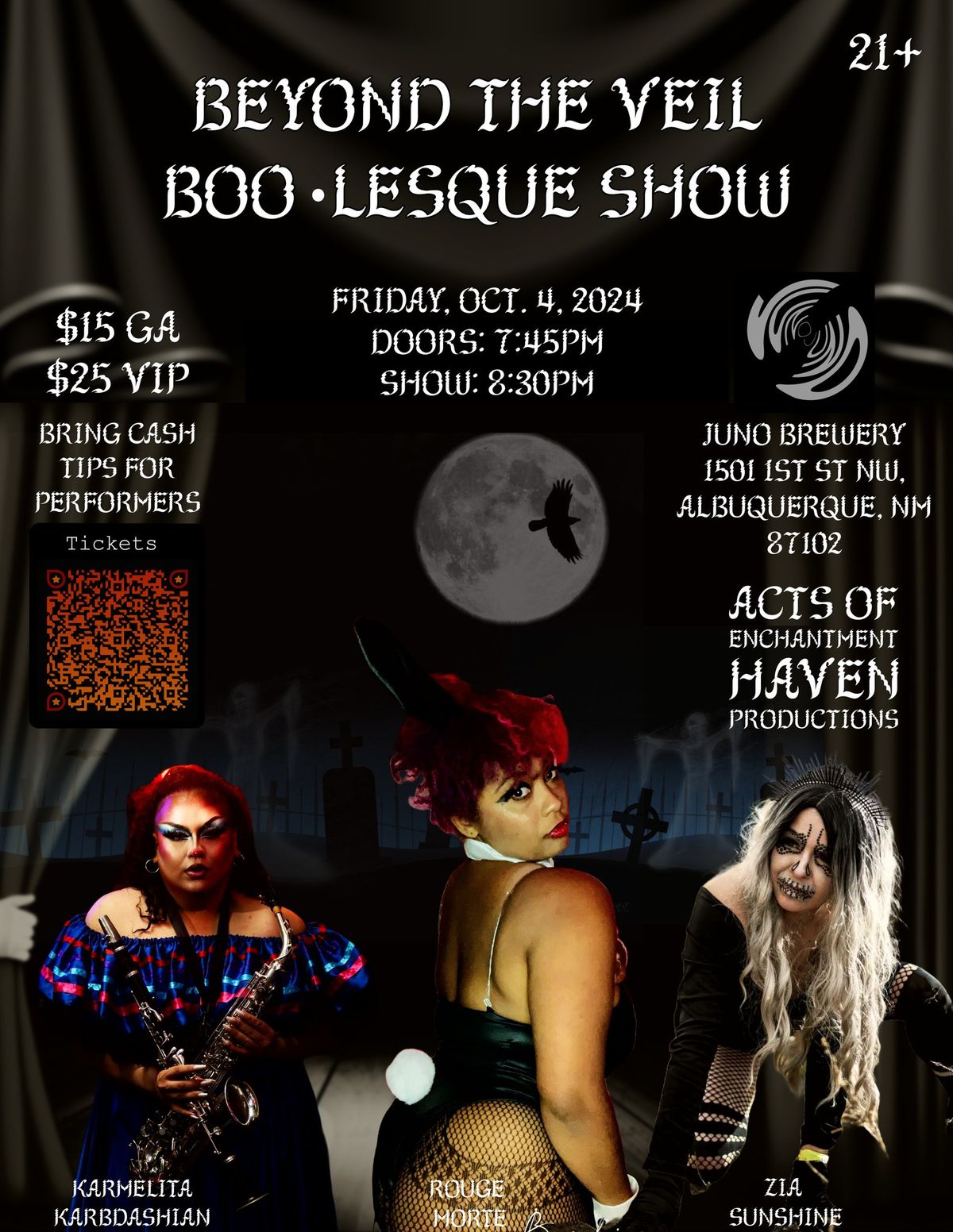 Beyond the Veil Boo*Lesque Show