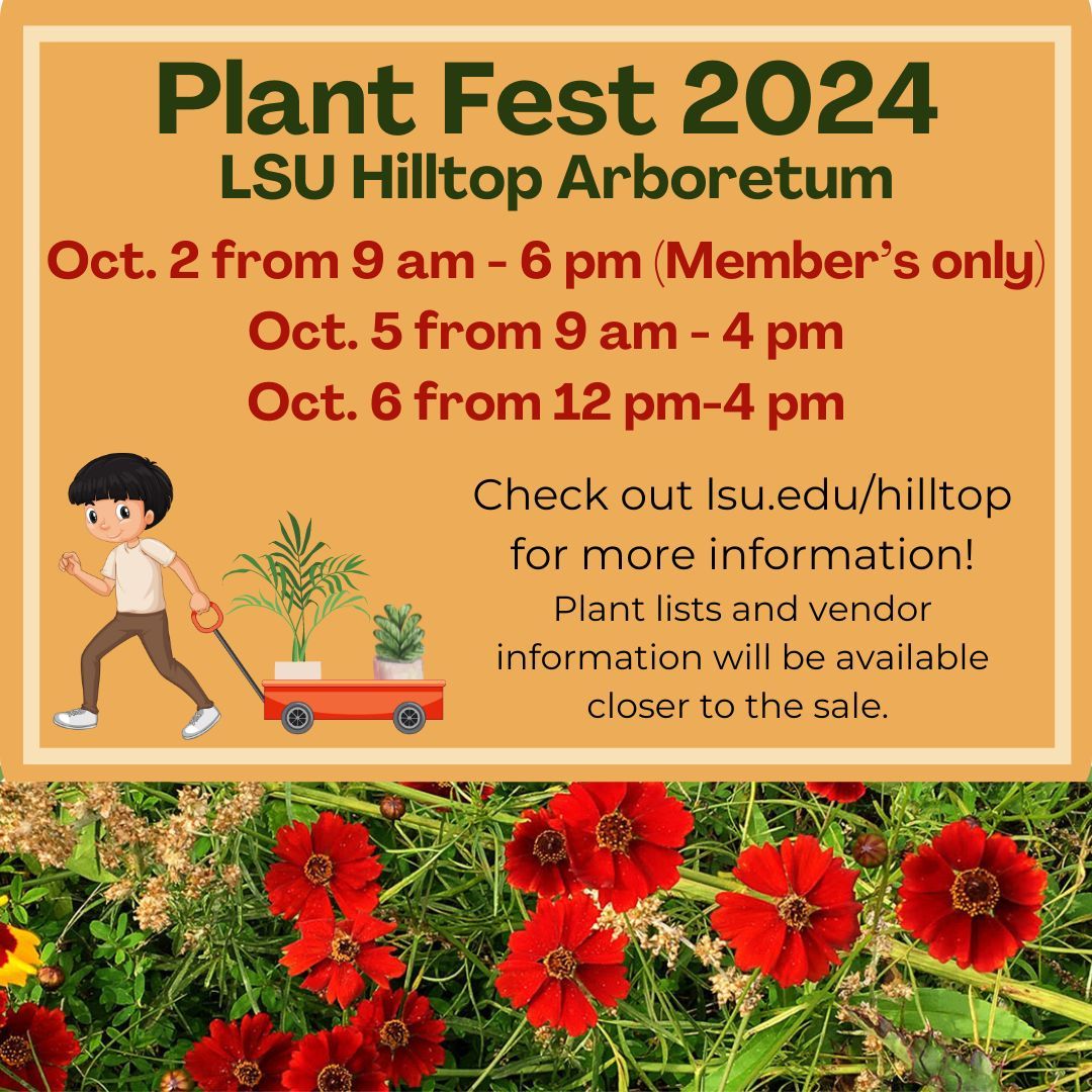 Plant Fest 2024 - Hilltop Plant Sale