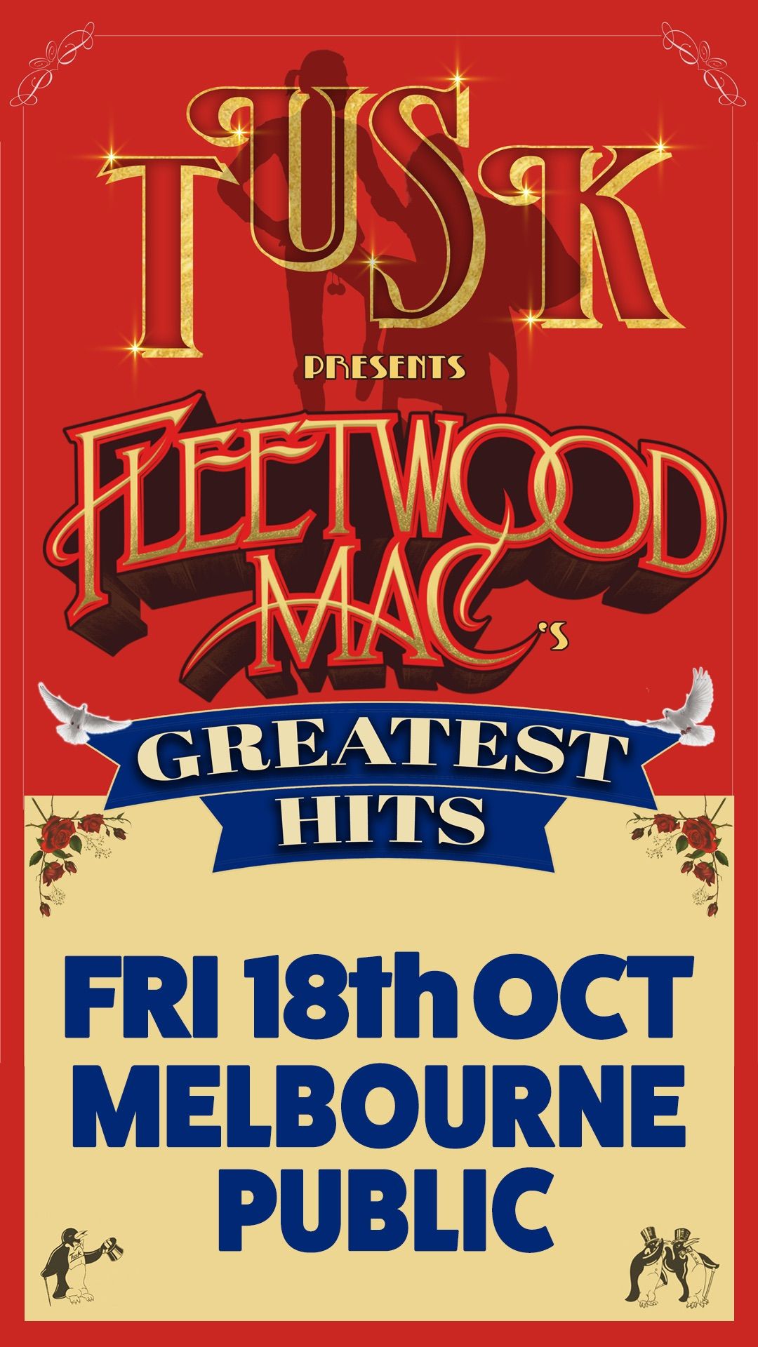 TUSK- THE FLEETWOOD MAC TRIBUTE SHOW  Melbourne Public