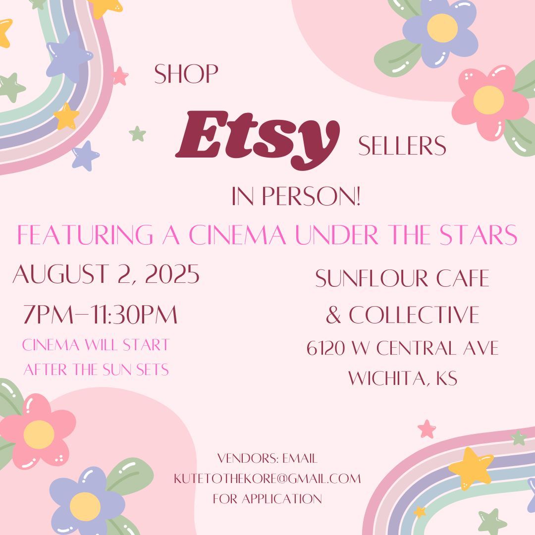 Etsy Sellers In-Person Pop-Up Cinema