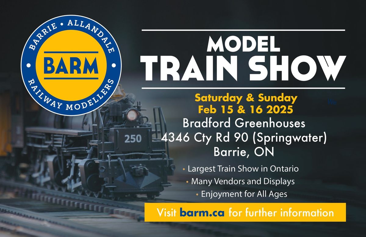 Barrie-Allandale Railway Modellers - Model Train Show